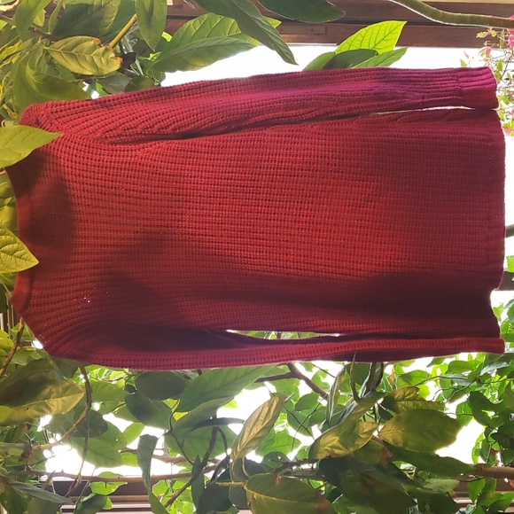 Western Connection Cable Knit Pullover Sweater Fuscia Large - Picture 2 of 11